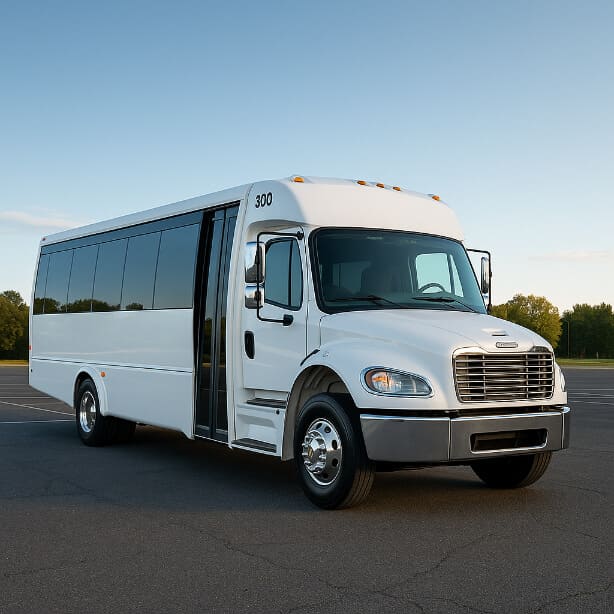 Bridgeport Shuttle Bus Rentals 25 Passenger Shuttle Bus