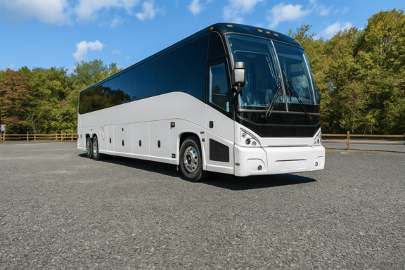 Bridgeport Shuttle Bus Rentals 56 Passenger Shuttle Bus