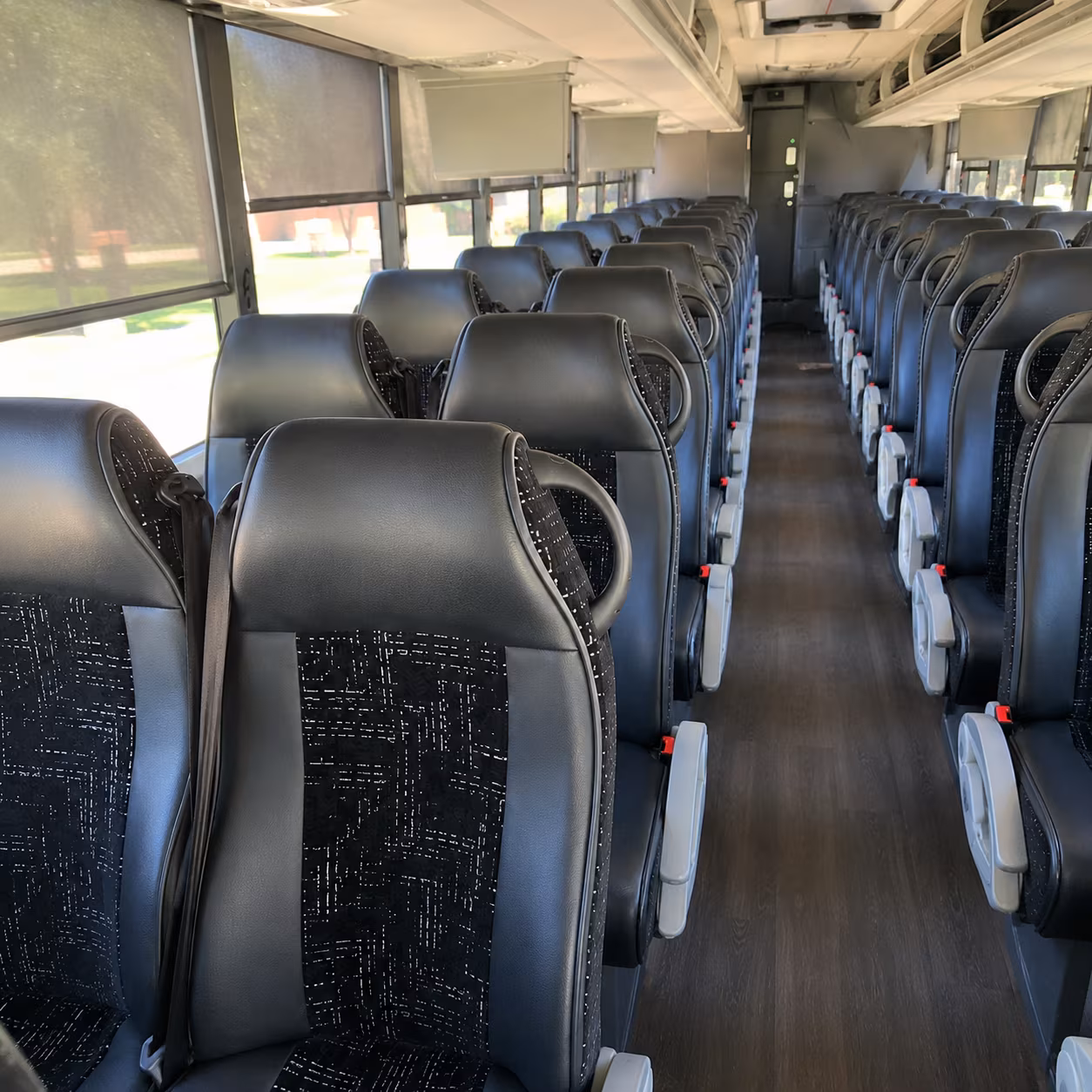bridgeport charter bus services inside