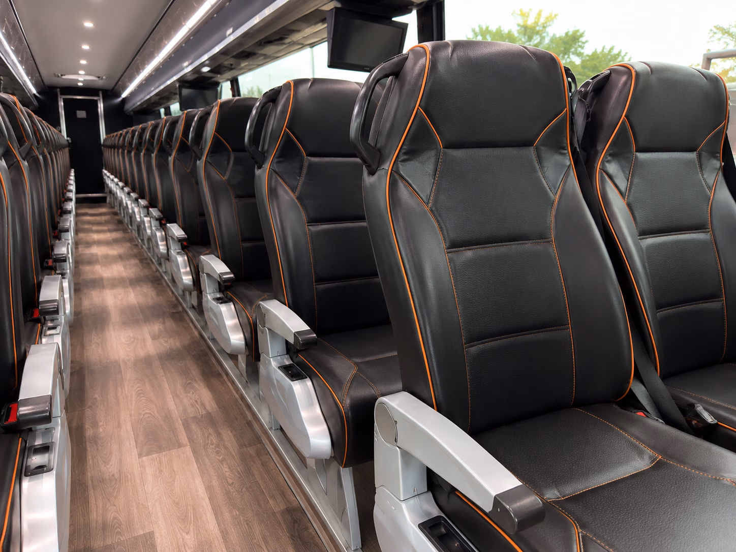 bridgeport construction and film crew shuttle buses